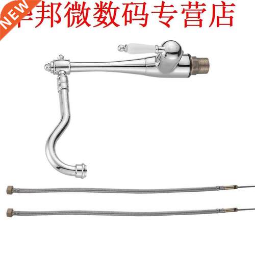 Elegant lever faucet with white handle Washbasin Sink Faucet