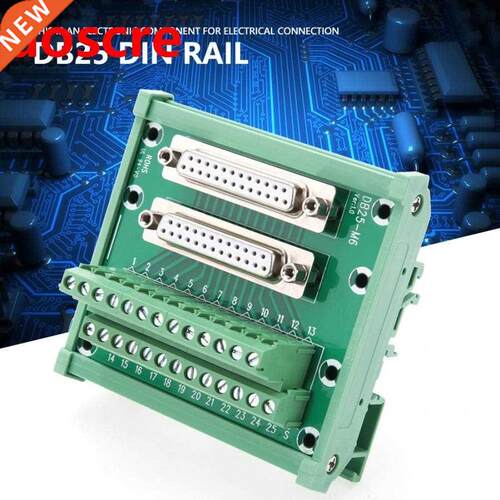 DB25-M6 Double Female Head Interface Terminal Block Board Mo