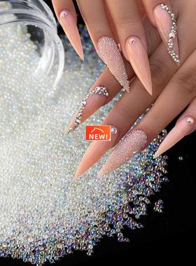 Caviar Beads Crystal Tiny Rhinestones For Manicure Glass