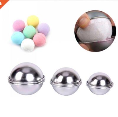 2021 New 2PCS  Semicircle Sphere Bath Bomb Molds Aluminum
