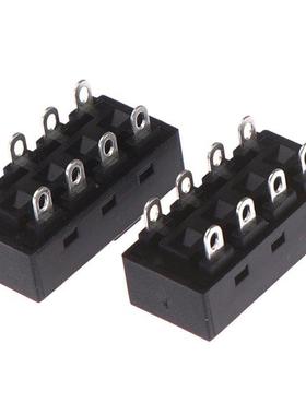 2pcs 12A 250V  Position 8 Pin Toggle Slide Switches LQ-10H