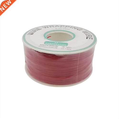 250 Meter Red 30AWG PCB Solder Cable Wire Wrapping OK Line I