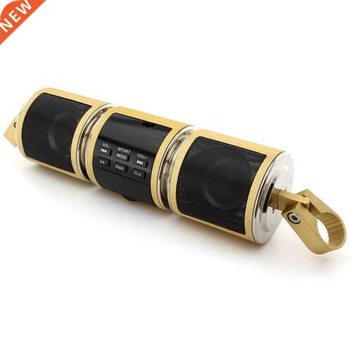 new Waterproof Motorcycle Audio Radio Sound System Stereo Sp