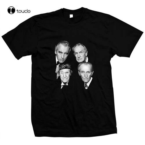 Horror Stars - Peter Cushing -Hand Silk-Screened, Pre-Shrunk