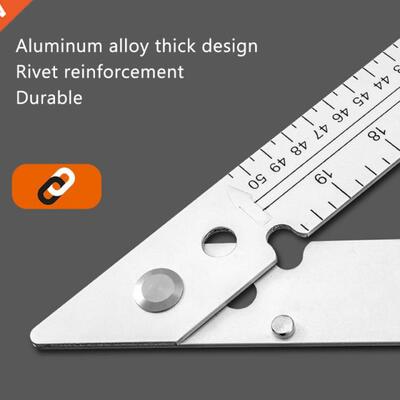 Aluminum Alloy Mitre Angle Measuring Tool,Mutifunction 45/90