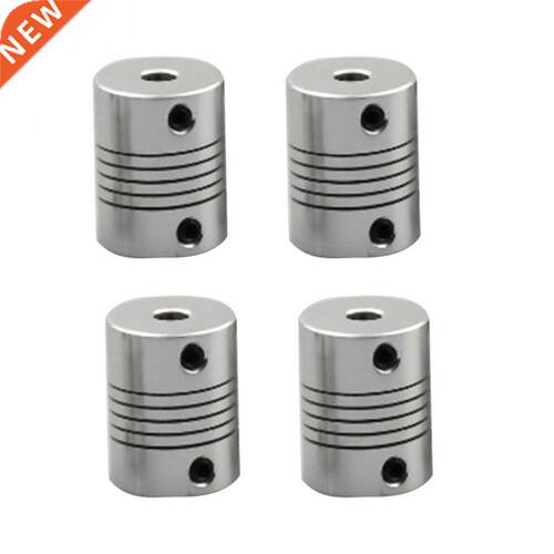 4pcs Shaft Couplings CNC Motor Jaw Shaft Coupler 5mm To 8mm