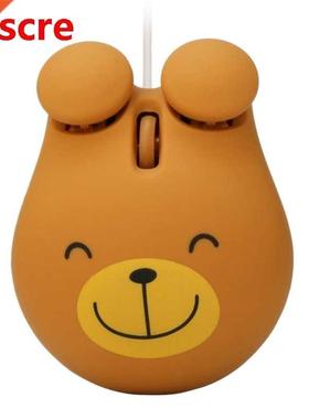 1000 Dpi Wired Opticl Gming Mouse Cute Ber niml Mouse U