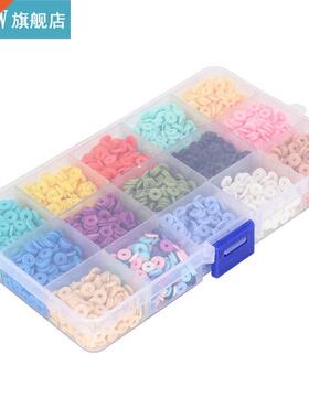Clay Round Beads High Quality Pottery Flat Beads 0.1 X 0.1 X