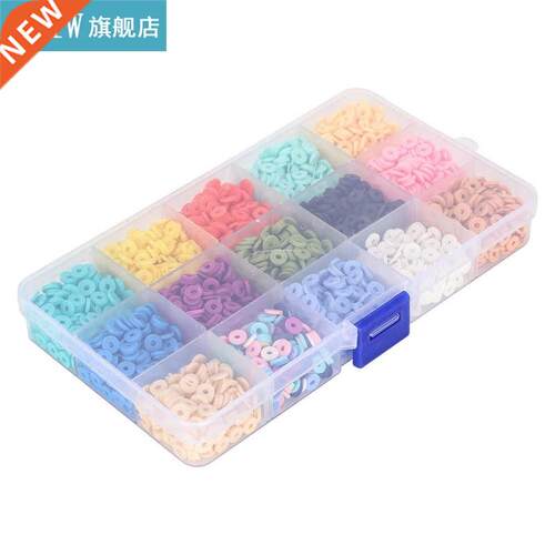 Clay Round Beads High Quality Pottery Flat Beads 0.1 X 0.1 X