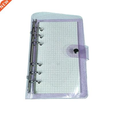 A6 Portable Transparent Notebook Planner File Folder Daily O