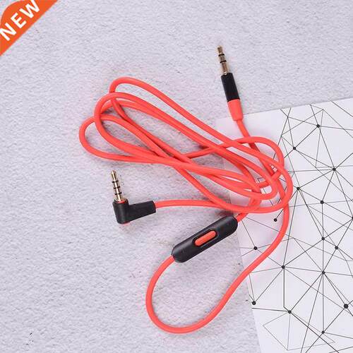 1Pc .5mm Audio Replacement Cable Inline Remote Microphone H