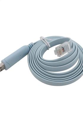 1.8m Console Cable USB To RJ45 Switch Router Converter Compu