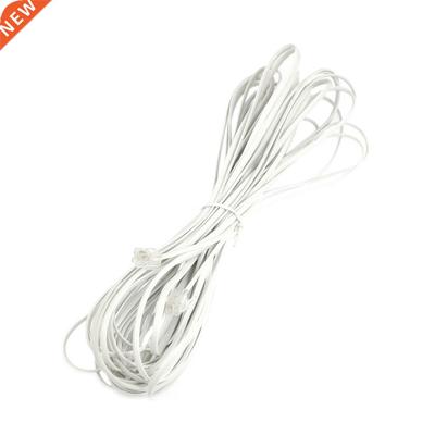 Male 6P2C RJ11 Plug Telephone Fax Modem Line Cable 14M for L