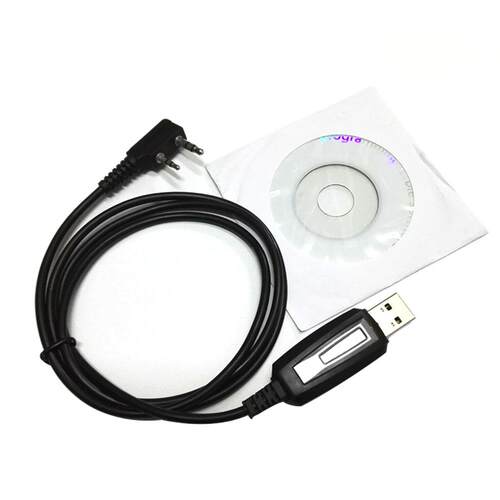 1m 2 Pin Line Radio Universal USB For PUXING For UV5R Progra