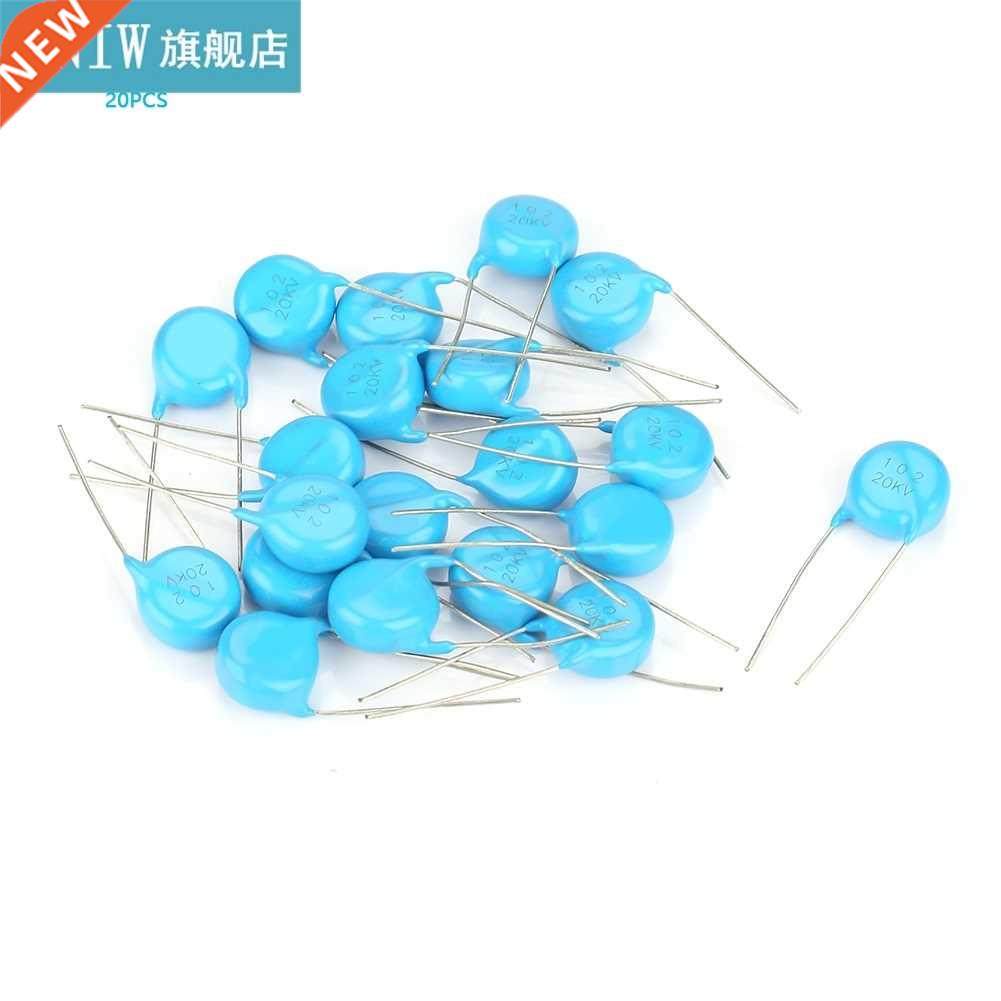20pcs 20KV High Voltage Ceramic Capacitor 1nF 0.001uF 1000pF