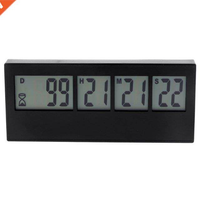 999 Days Countdown Clock LCD Digital Screen Kitchen Timer Ev