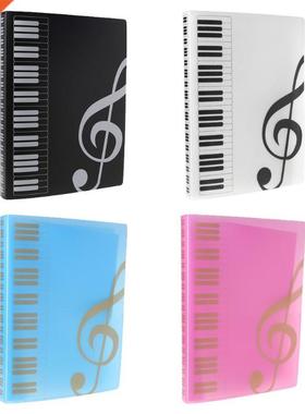 40 Pages A4 Size Piano Music Score Sheet Docut File Folder S