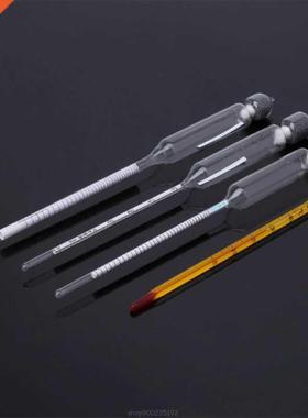 Hydrometer Tester Vintage measuring bottle wooden box Set To