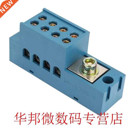 connector Single Phase 1 in 4 out Electric Row Terminal Meas
