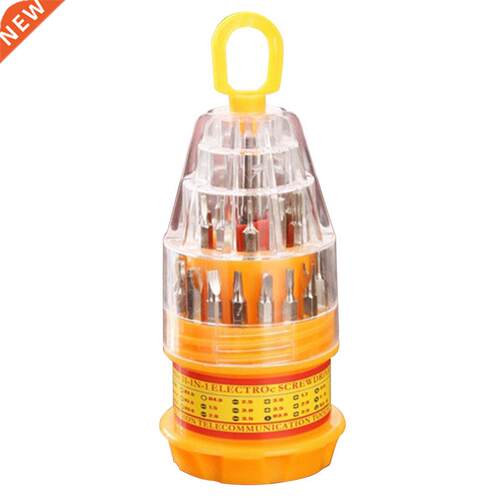 31-in-1 Screwdriver Set Magnet Heavy-duty Steel Screwdriver