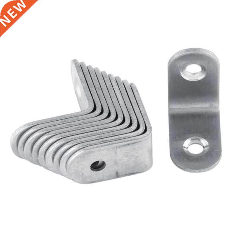 10PCS Corner Brackets L Shaped Stainless Steel Right Angle C