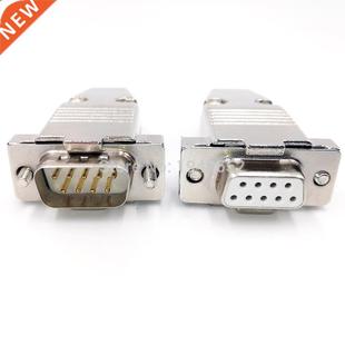 plated metal case connector Plug type brass DB9 gold VGA