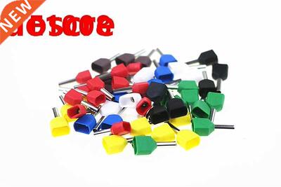 100PCS TE1008 double tube type pre insulated terminal cold p