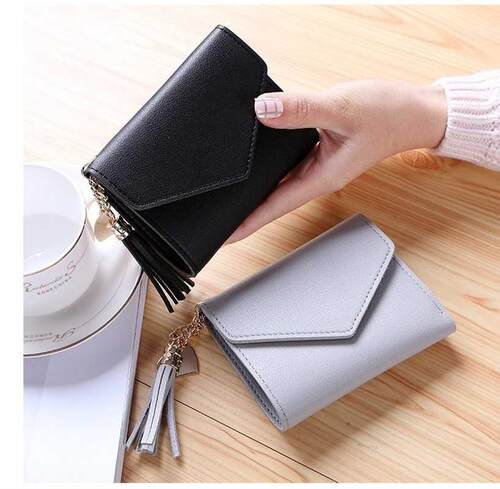 Mini Tassel Wallet Women Fashion Purse Female Short Mini Wal
