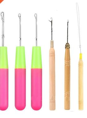 1 Pcs Professional Latch Hook Needle Big Hole Dreadlock Hook