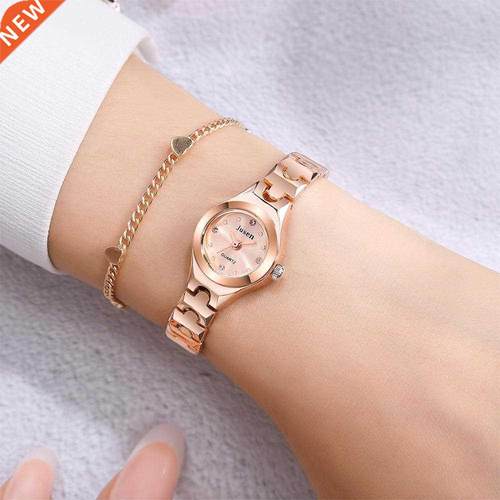 Fashion Women Watches Rose Gold Luxury Stainless Steel Quali