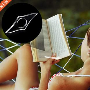 3 Sizes Useful Clear Page Thumb Book Holder Spreader Acryli