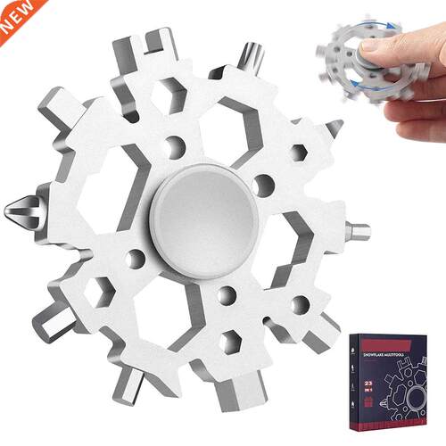 18 In 1 Snowflake Snow Wrench Tool Spanner Hex Wrench Multif
