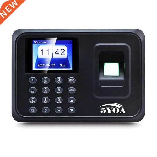 A01 biometric fingerprint punch usb time clock office atten