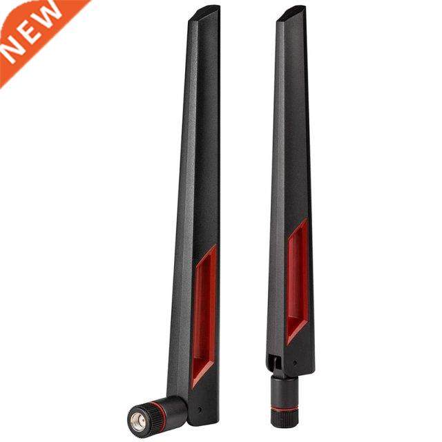 2 Pcs Wifi Antenna With RP-SMA Male Connector, 2.4Ghz 5Ghz 5