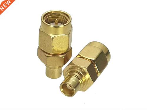 10Pcs SMA Male Plug to MCX Female Jack RF Adapter Connector