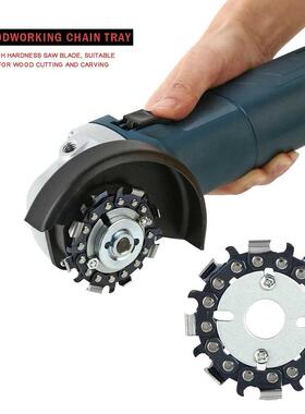 Round Angle Grinder Disc Slotted 8 Teeth Fine Cut Chain Wood
