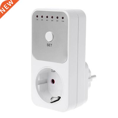 EU Plug Electricity Power Metering Socket 10Hr Timer Socket