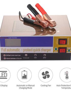 12V/24V Intelligent Automatic LED Charger Pulse Repair Type