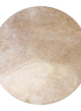 Yibuy 40cm Diameter Light Yellow Goat Skin Drums Head Goats