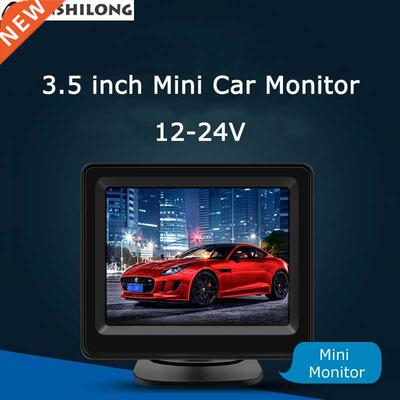 ANSHILONG 12 24V 3.5 inch TFT LCD Mini Car Vehicle Rear Vie