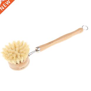 Longue poignée casserole Pot brosse plat bol lavage b