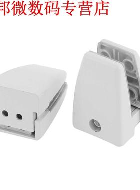 2pcs. glasplaat Klem houder ondersteunt Glas houder plastic