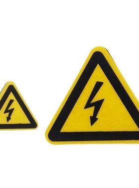 Warning Sticker Adhesive Labels Electrical Shock Hazard Dang