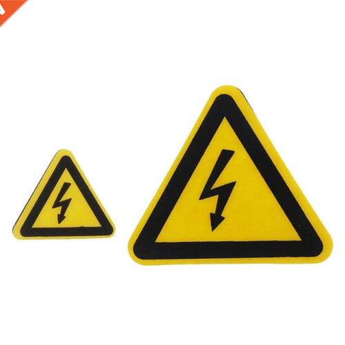 Warning Sticker Adhesive Labels Electrical Shock Hazard Dang