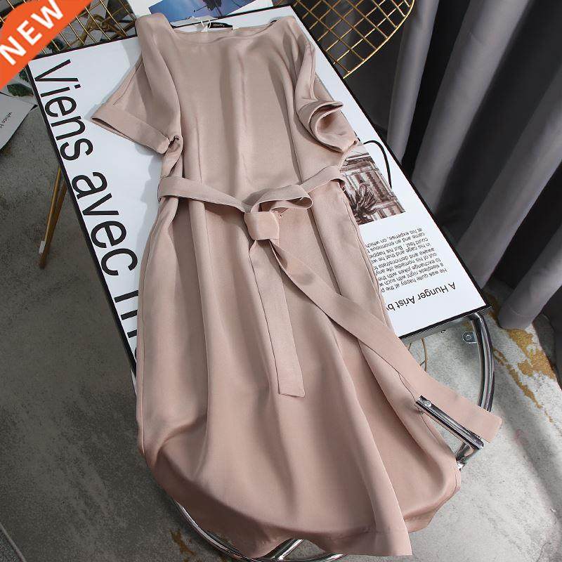 Elegant Poets Dresses For Women Casual O-Ne Short Sve图片