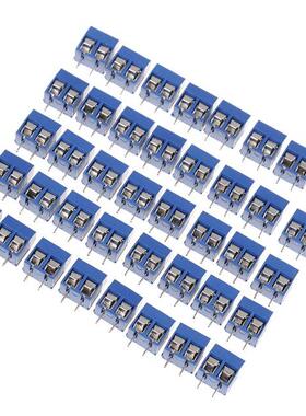 10Pcs 2-Pin Pitch Screw Terminal Block Connector 5.08mm Pane