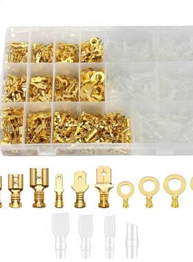 1000PCS/Box 2.8/4.8/6.3mm Crimp Terminals Insulated Male And
