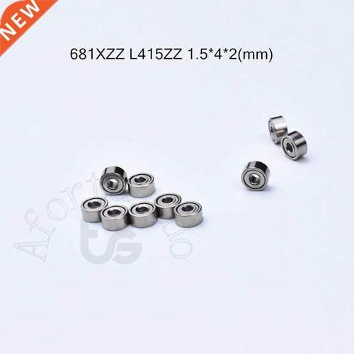 10pcs 681ZZ L415ZZ 1.5*4*2(mm) free shipping chrome steel M