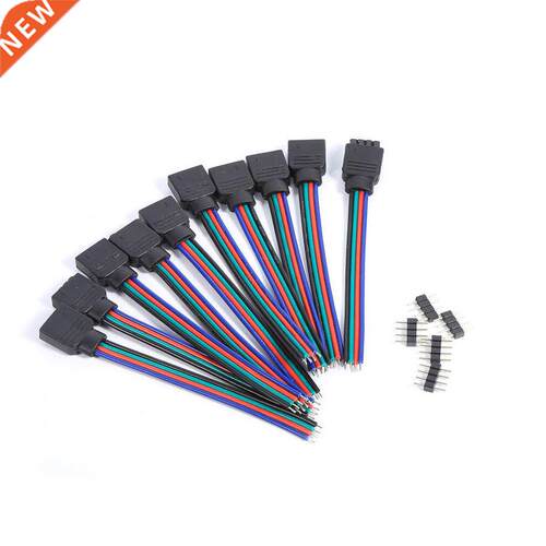 4pin Male + Female Connector Wire Cable suitable 适用于 3528