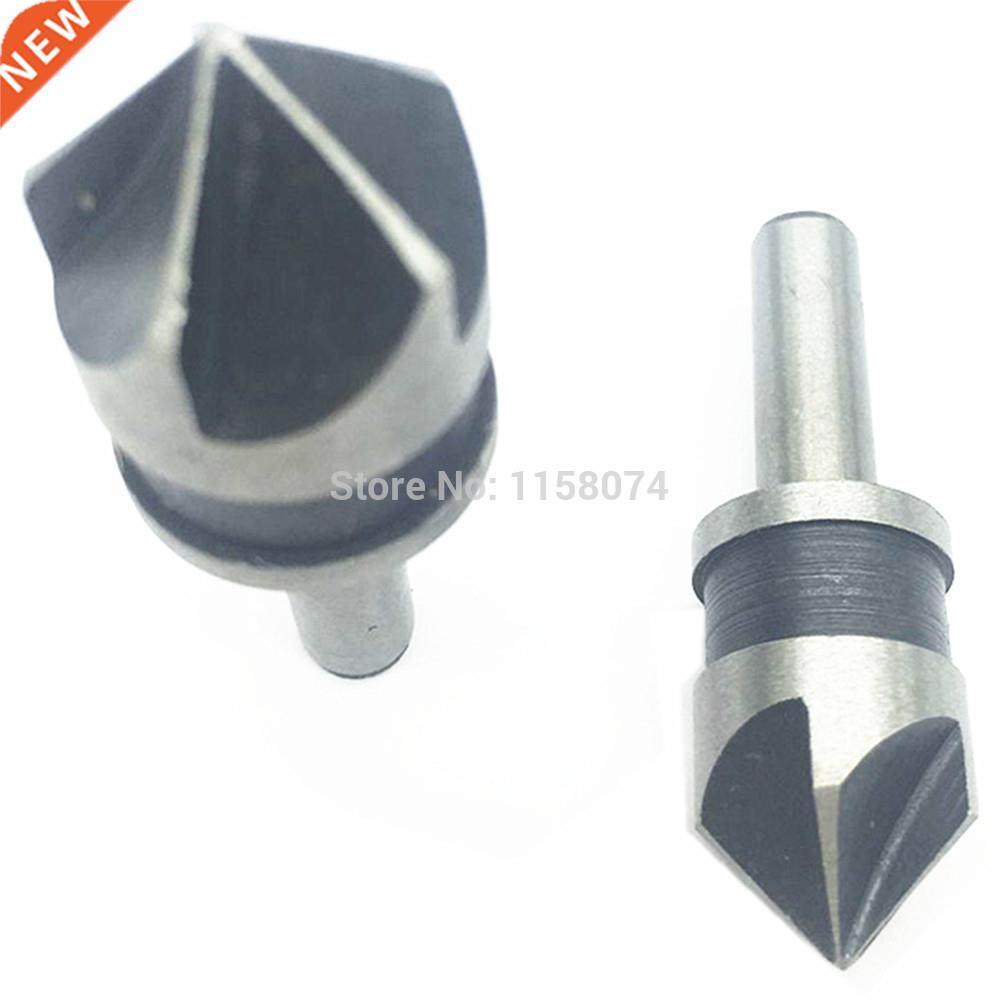 2pcs 82 Degree Countersink Drill Bit Chamfer Cutter Set 5 Fl
